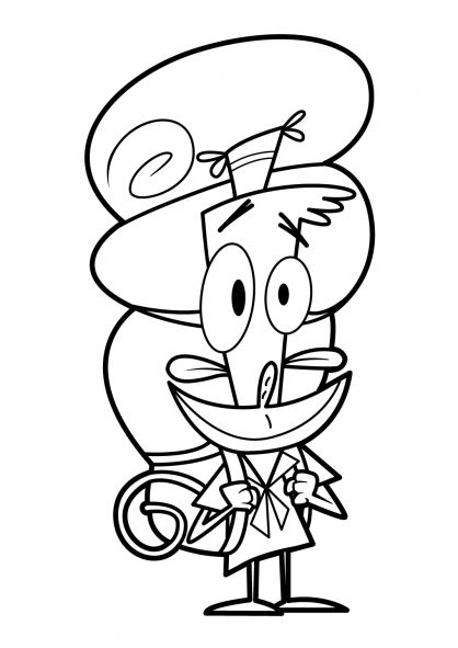 imaginary friends coloring pages - photo #28