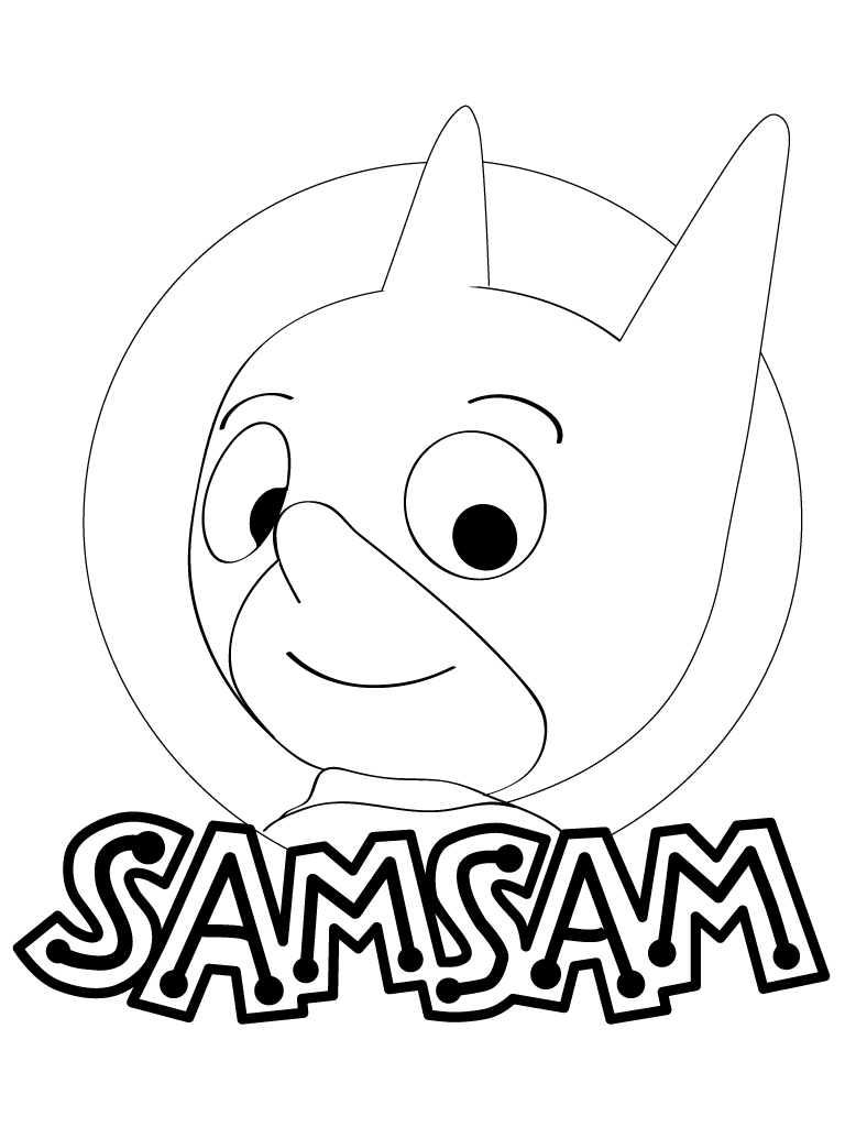 Pour colorier SamSam